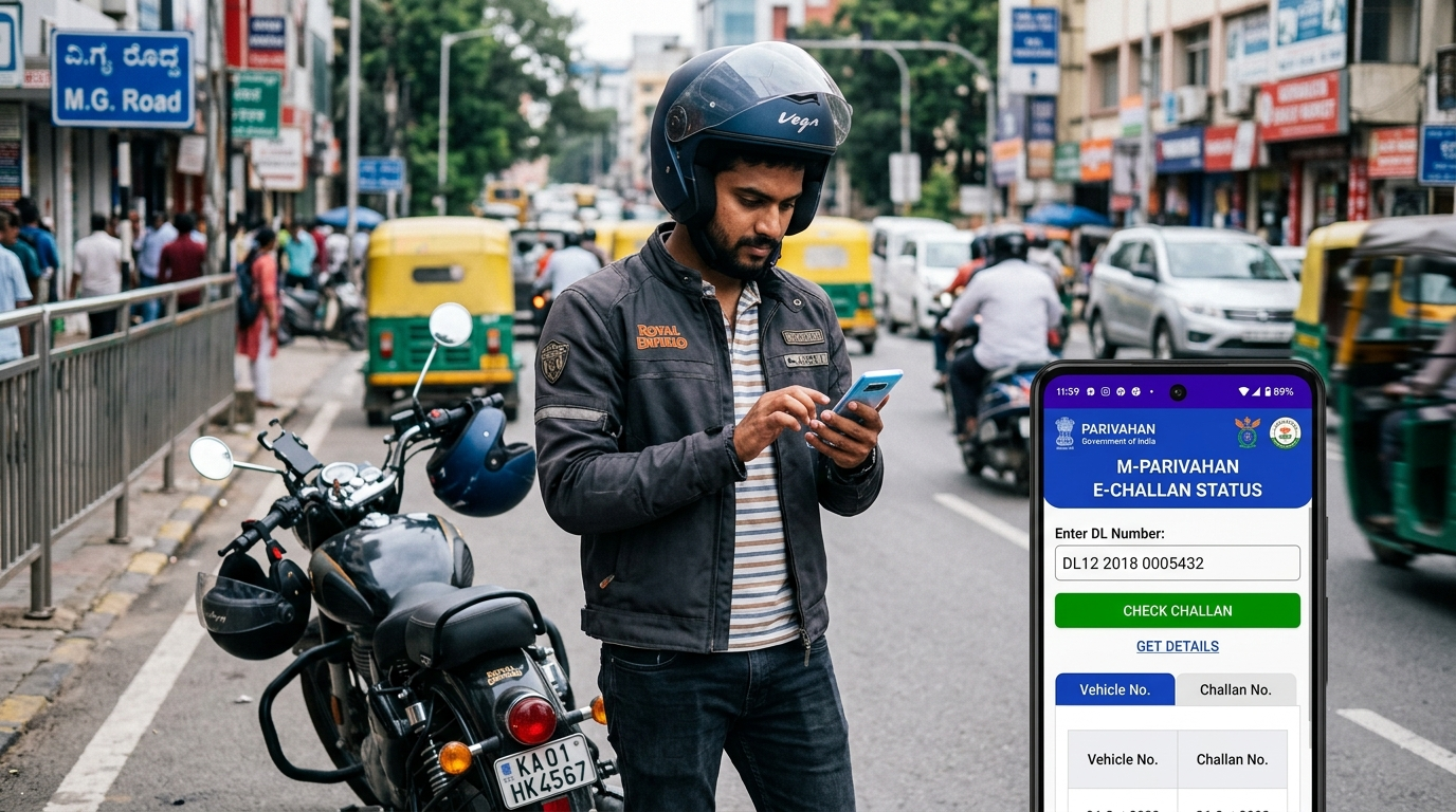 You are currently viewing How to Check E-Challan by Driving License (DL) Number